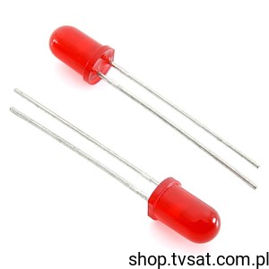 [50szt] HLMP-K401 LED 3mm Orange RADIAL AGILENT