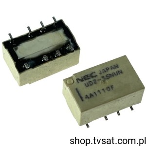 [10pcs] UD2-3SNUN Relay PCB DPDT 3V 1A 94 Ohm SMD NEC