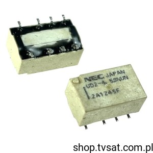 [10pcs] UD2-4.5SNUN Relay DPDT 4.5V 1A 214 Ohm SMD NEC