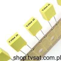 [50szt] BF074D0474K-DB MKT 470nF 63V 10% R5.08 TPC-AVX