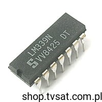 [17szt] LM339N Quad Comparators DIP14 SIGNETICS